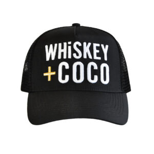WHiSKEY + COCO Trucker - Black