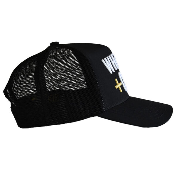 WHiSKEY + COCO Trucker - Black