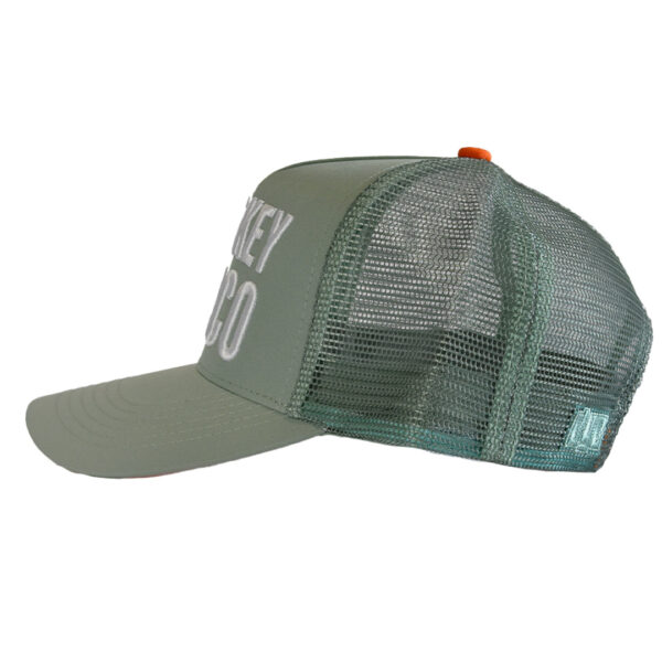 WHiSKEY + COCO Trucker - Light Olive Green