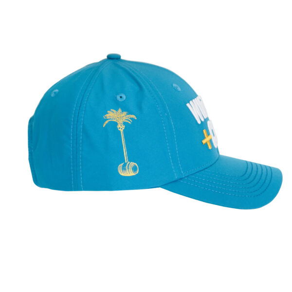 Blue Whiskey + Coco Cap