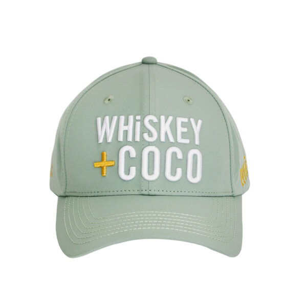 Light Olive Green Whiskey + Coco Cap